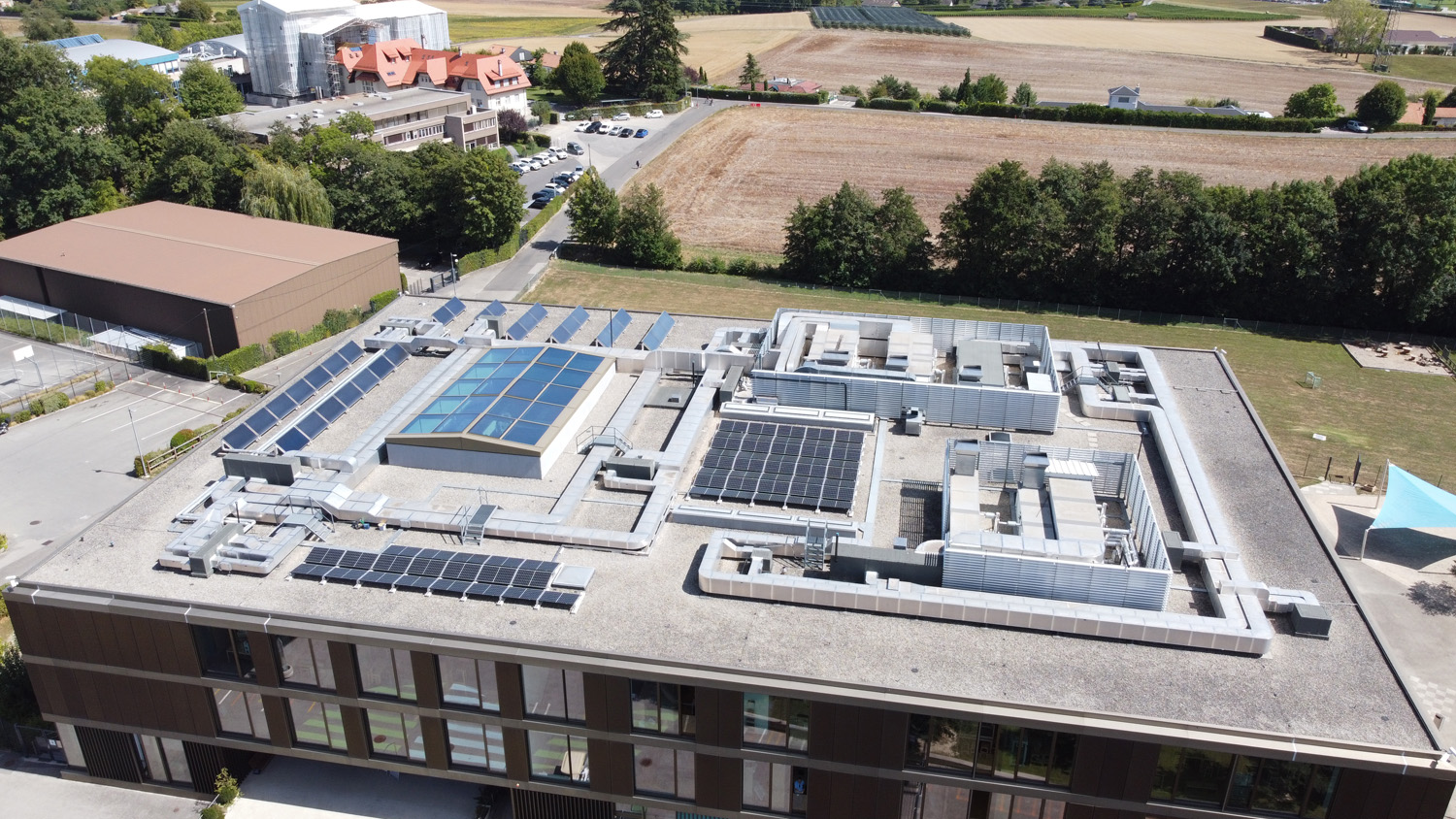 projet énergétique dans l'école internationale de Genève