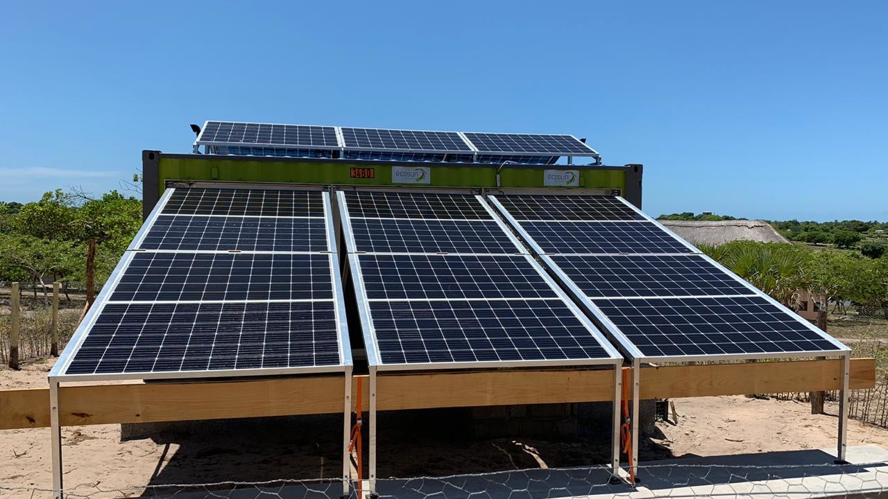 projets d’énergie panneau solaire solar mozambique